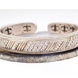 Judith Ripka Hinge bracelet